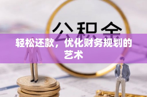 杭锦后旗轻松还款，优化财务规划的艺术