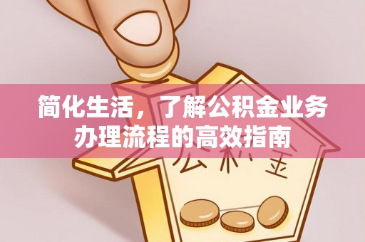 杭锦后旗简化生活，了解公积金业务办理流程的高效指南
