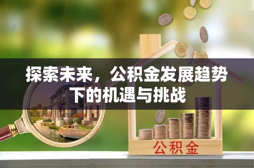 杭锦后旗探索未来，公积金发展趋势下的机遇与挑战