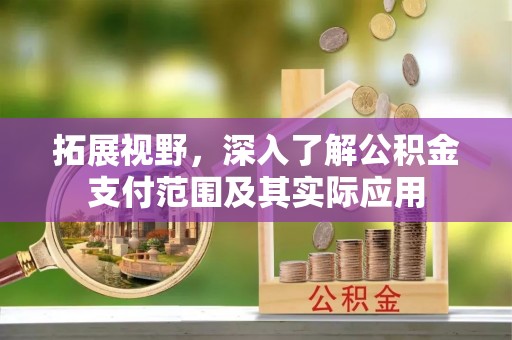杭锦后旗拓展视野，深入了解公积金支付范围及其实际应用