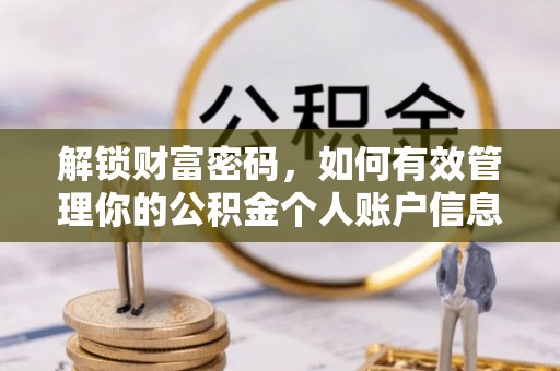 杭锦后旗解锁财富密码，如何有效管理你的公积金个人账户信息