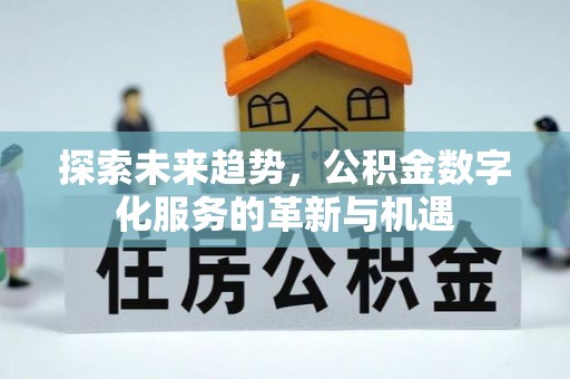 杭锦后旗探索未来趋势，公积金数字化服务的革新与机遇
