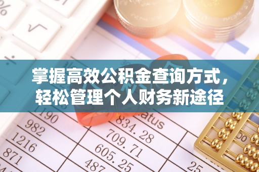 杭锦后旗掌握高效公积金查询方式，轻松管理个人财务新途径